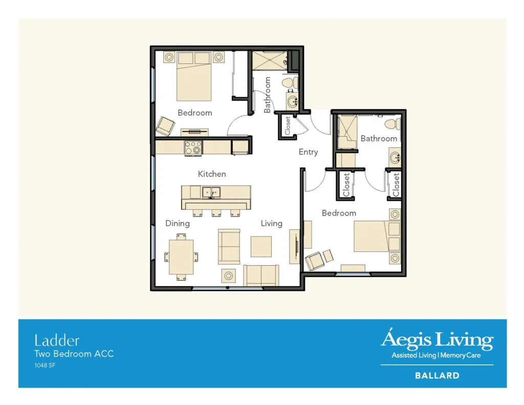 two bed