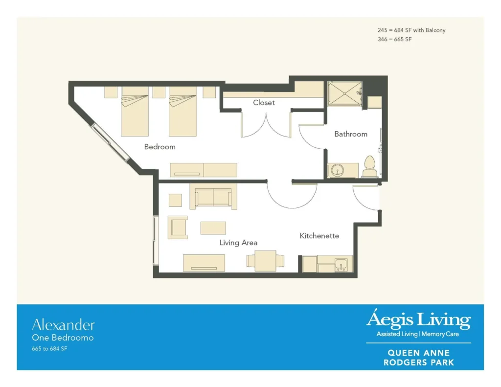 one bedroom