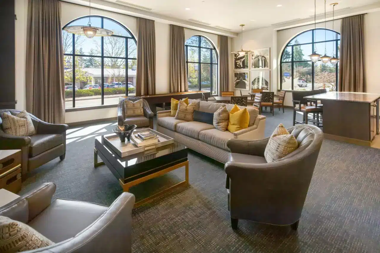 Aegis facility lounge area