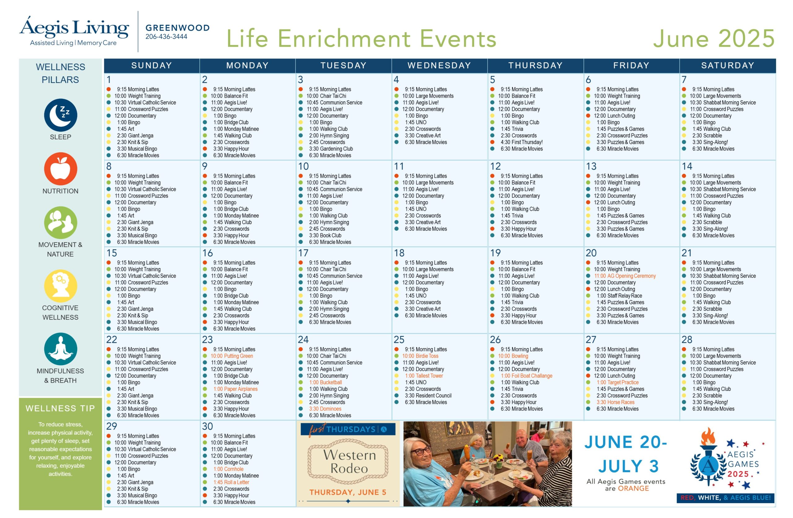 Activity Calendar Image