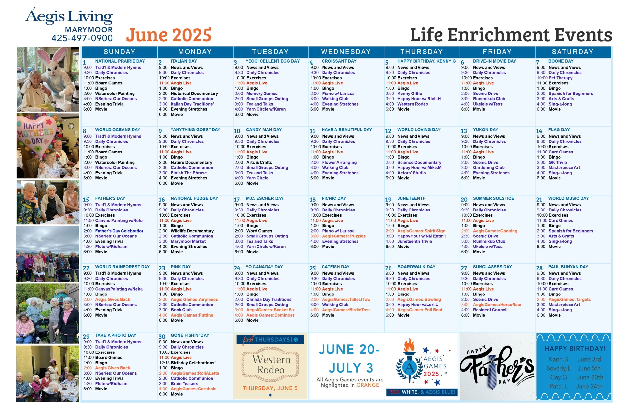 Activity Calendar Image