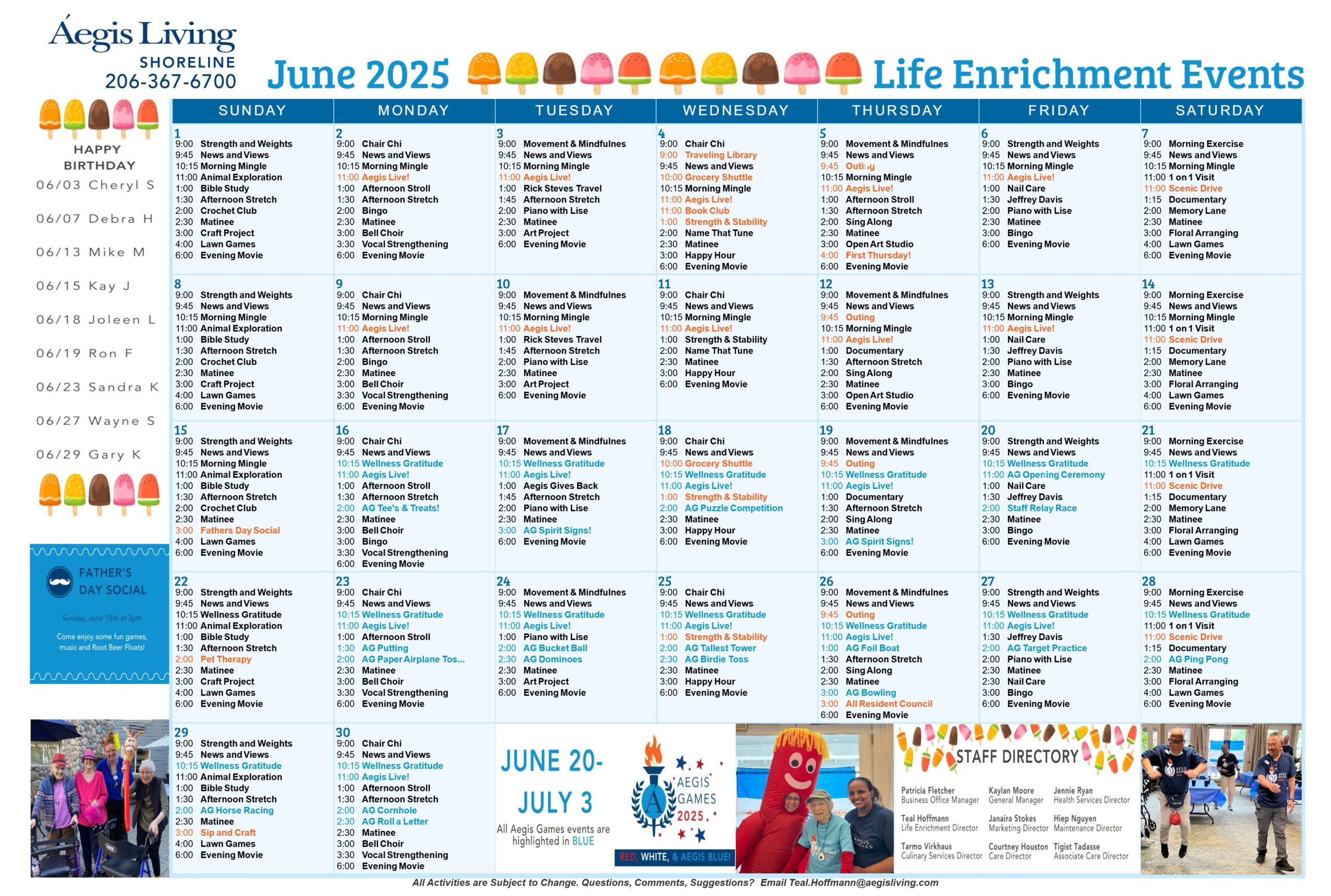 Activity Calendar Image