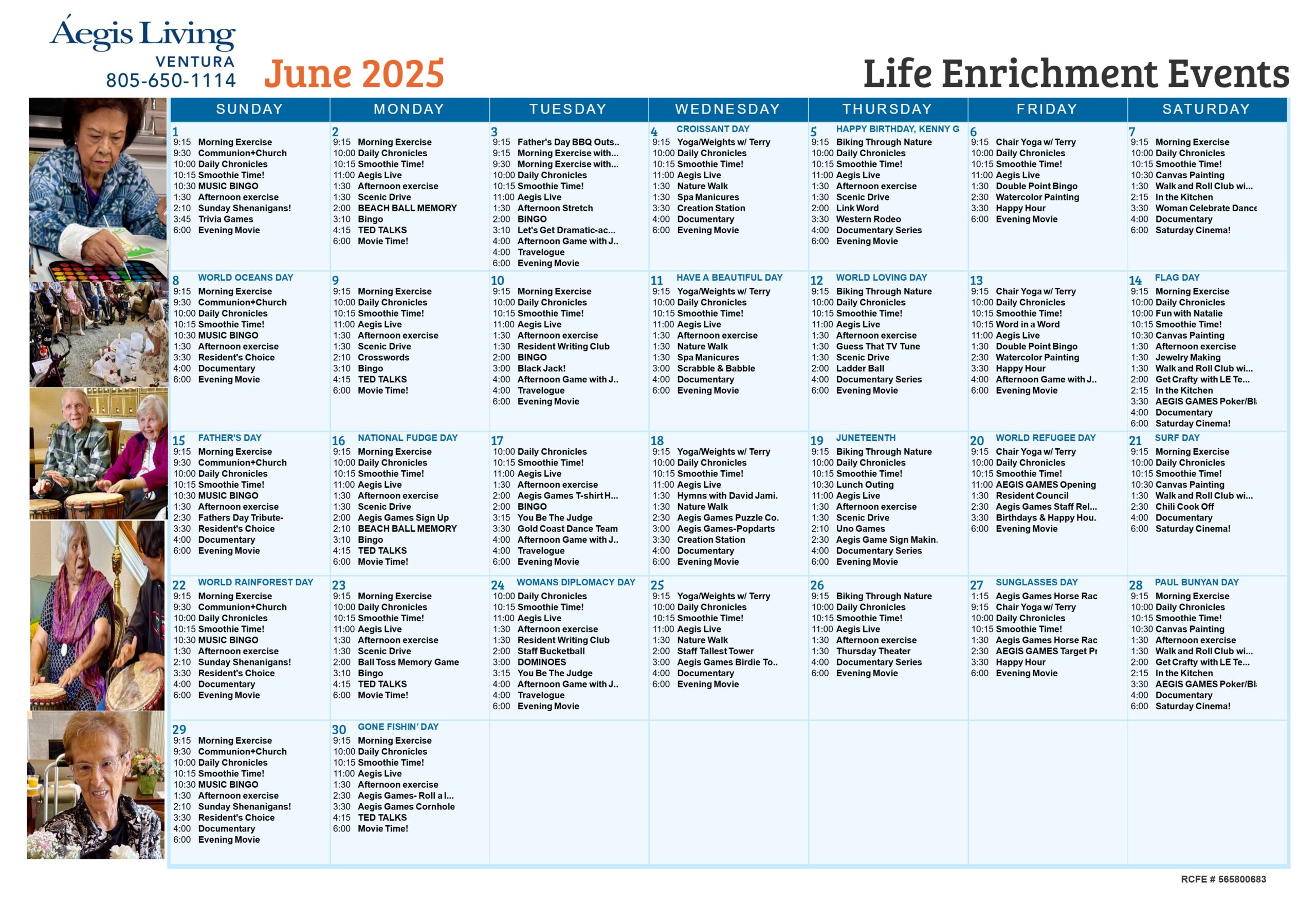 Activity Calendar Image
